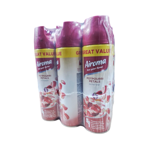 Airoma 6X400Ml P/Pourri