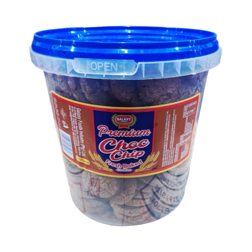 Galaxy Bucket 150Pcs Choc Chip Cookies
