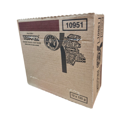 Bakers Topper 12X125G Chocolat