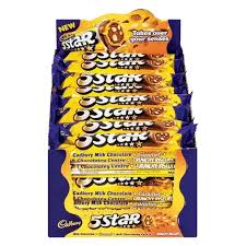 Cadbury 5-Star Choc Bar 32X48.5G