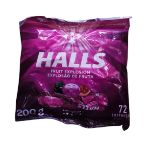 Hall'S Lozenges 72'S Fruit