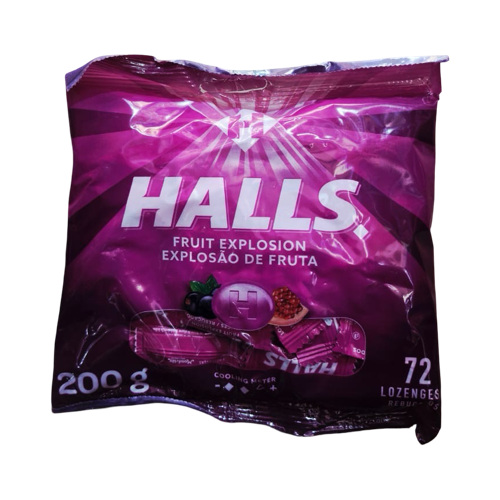 Hall’S Lozenges 72’S Fruit