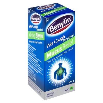 Benylin Cough 6X50Ml Menthol [66502]