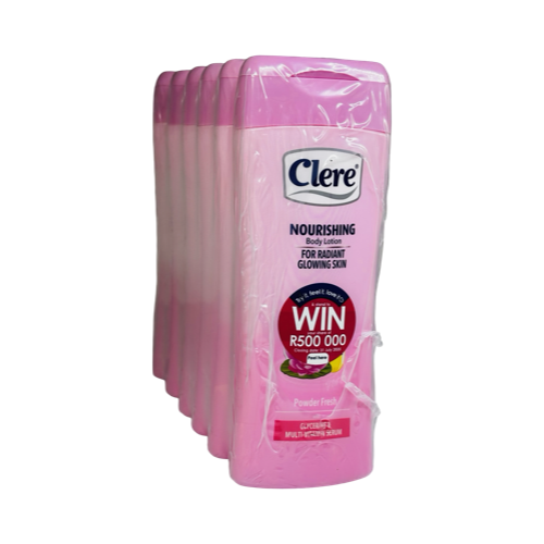 Clere 6X400Ml Powder Fresh [C273]