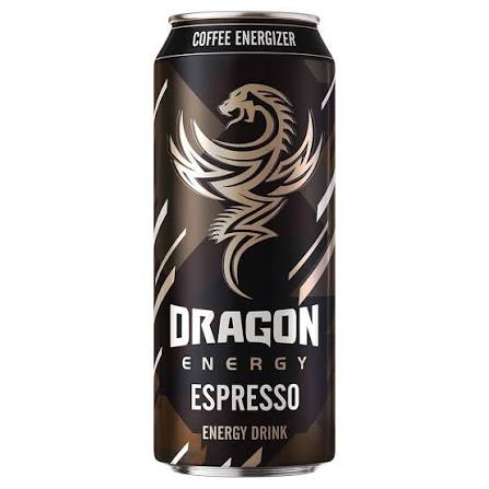 Dragon Energy Drink 6X500Ml **Coffee Espresso**