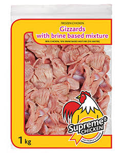 Frozen Gizzards Supreme 10X1Kg