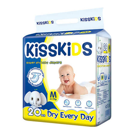 Kisskids Diapers 20’S Small