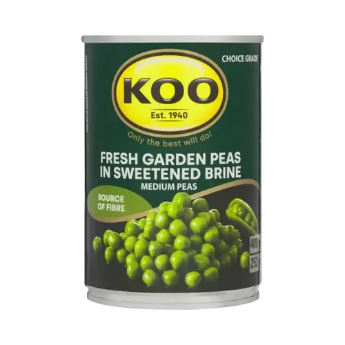 Koo Garden Peas 12X410G/400G