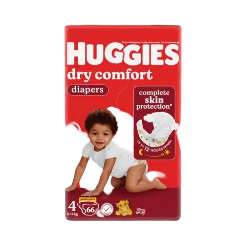Huggies 4+ D/Comfort 60’S Jumbo