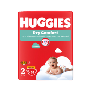 Huggies 2 D/Comfort 94/74’S Jumbo