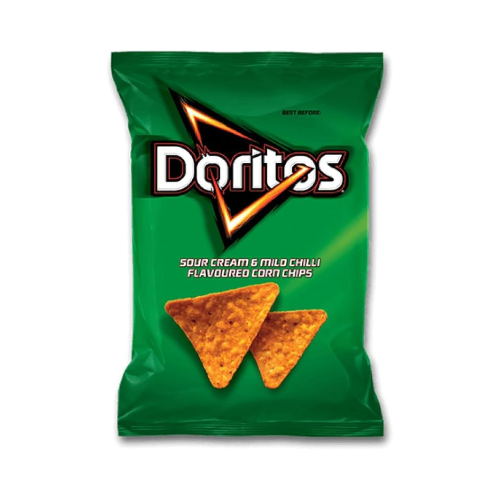 Simba Doritos 20X145G Sour Cream & Mild Chilli