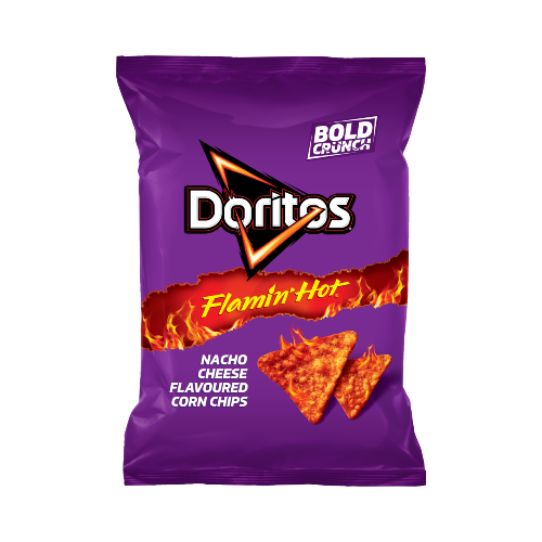 Simba Doritos 20X145G Nacho Cheese(Flamin Hot)