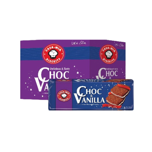 Casa-Mia Choc&Vanilla 12X150G