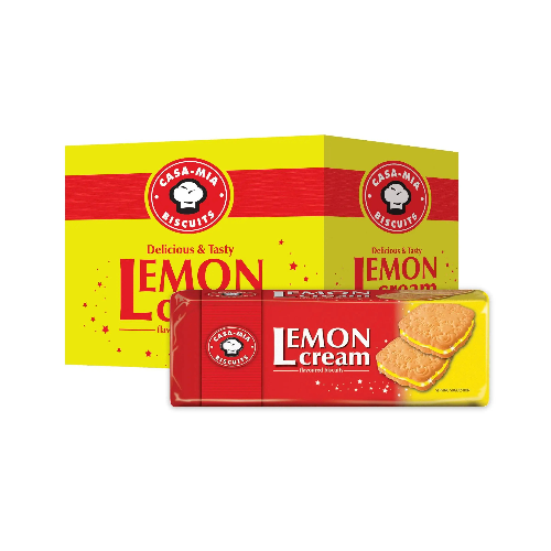 Casa-Mia Lemon Creams 12X150G