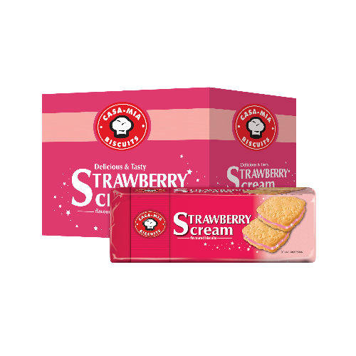 Casa-Mia S/Berry Cream 12X150G