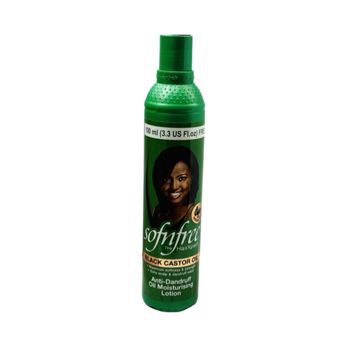 Sof N Free O/Moist Anti-Dand 350Ml Blck Castor Oi