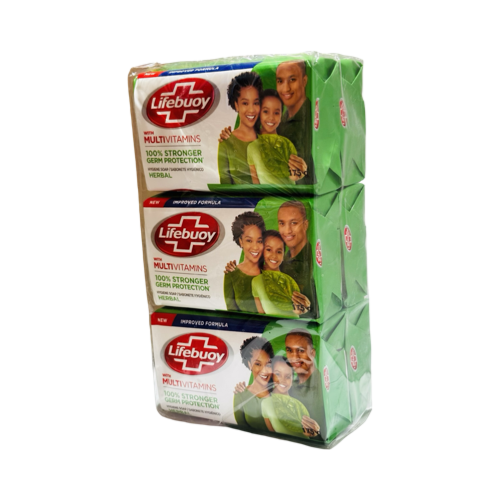 Lifebuoy 6X175G Herbal-Green