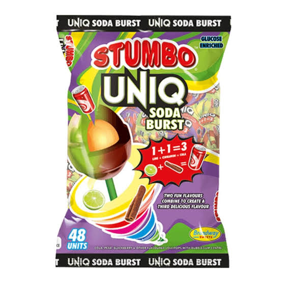 Stumbo 48’S Uniq Soda Burst