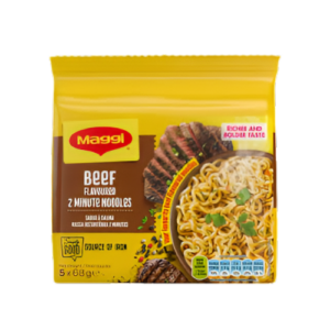 Maggi Noodles 5X68G Beef