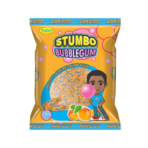 Stumbo B/Gum 100’S Apricot