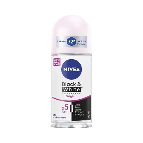Nivea R/On Blck&Wht Orig[W] 6X50Ml[82240]