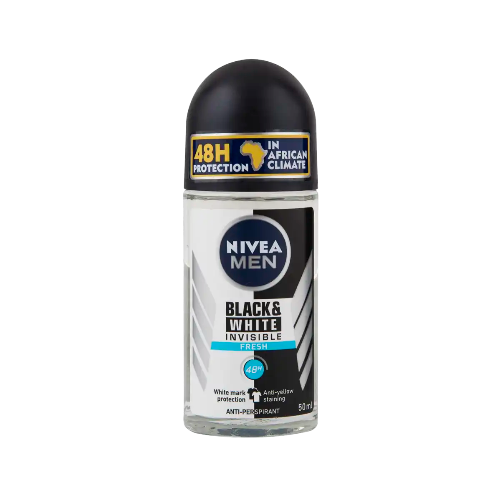 Nivea R/On Blck&Wht Frsh[M] 6X50Ml[85970]