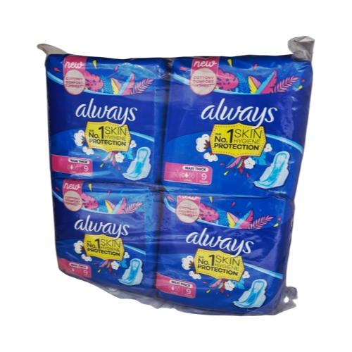 Always Pads 4X9’S Maxi Super [Pink]