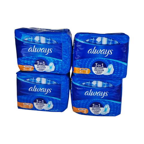 Always Pads 4X10’S Maxi Plus [Orange] Normal