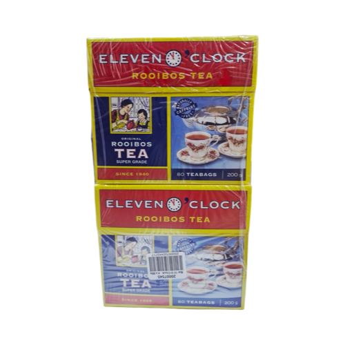 11 O Clock Tea Bags 4X80’S
