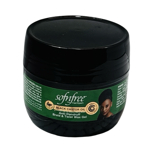Sof N Free Bco Braid&Twist 125Ml Wax Blk Cast Oil