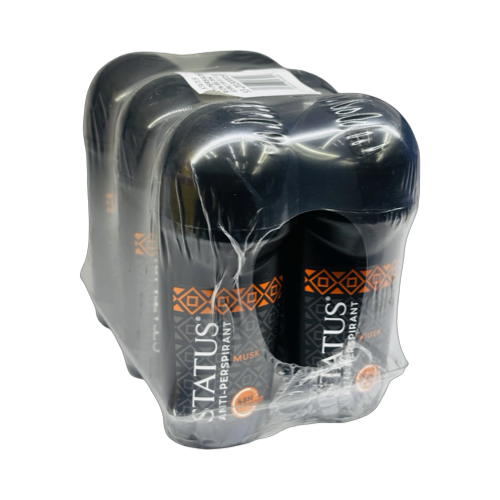 Status R/On 6X50Ml Spiced Musk