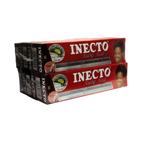Inecto 6X50Ml Ruby Red