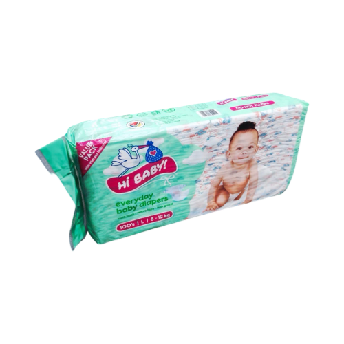 Hibaby  Diapers 100’S Large
