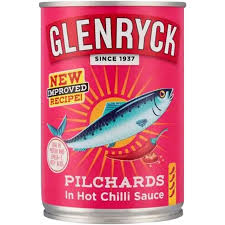 Glenryck Pilchards 400G Chil