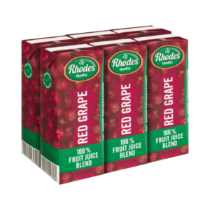 Rhodes 100% 6X200Ml Red Grape