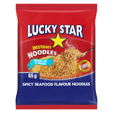 Lucky Star Noodles S/Sea Fd 5X65G