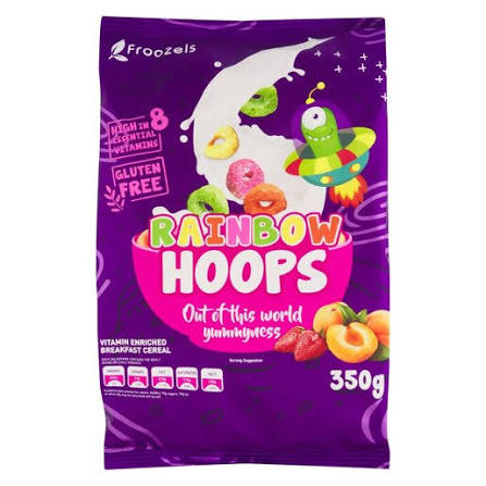 Froozels Hoops 1X350G Rainbow
