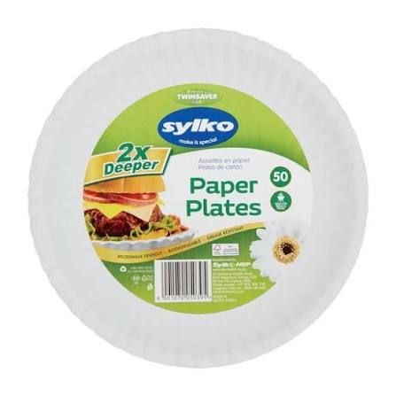 Paper Plates 50’S [Sylko]