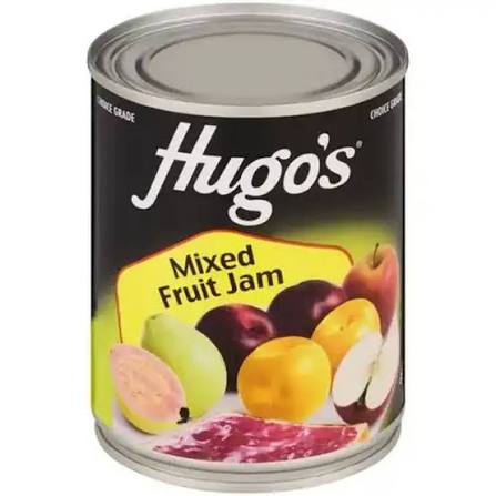 Hugo Mixed Fruit Jam 6X480G *Pet*