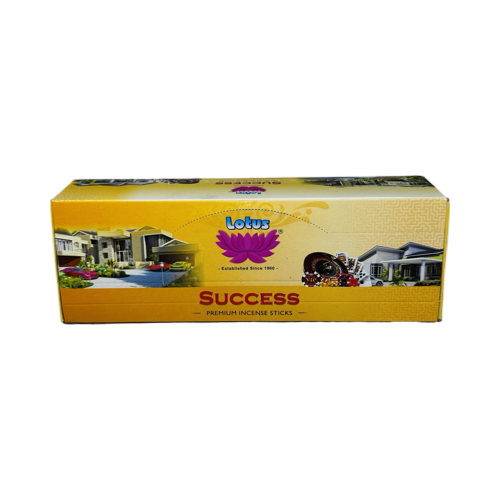 Lotus Large 6X10’S Success  Incense