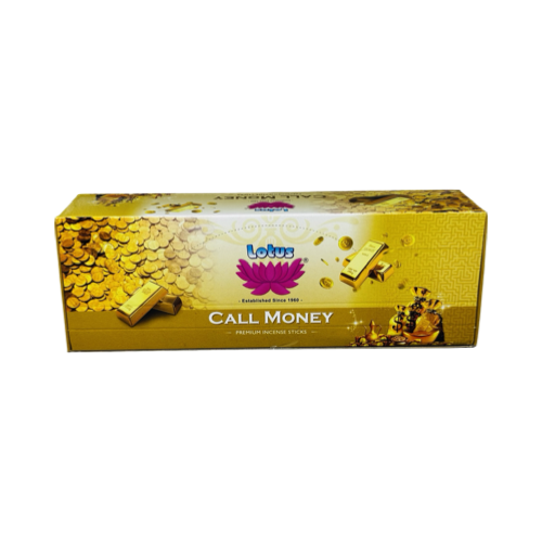 Lotus Large 6X10’S Call Money Incense