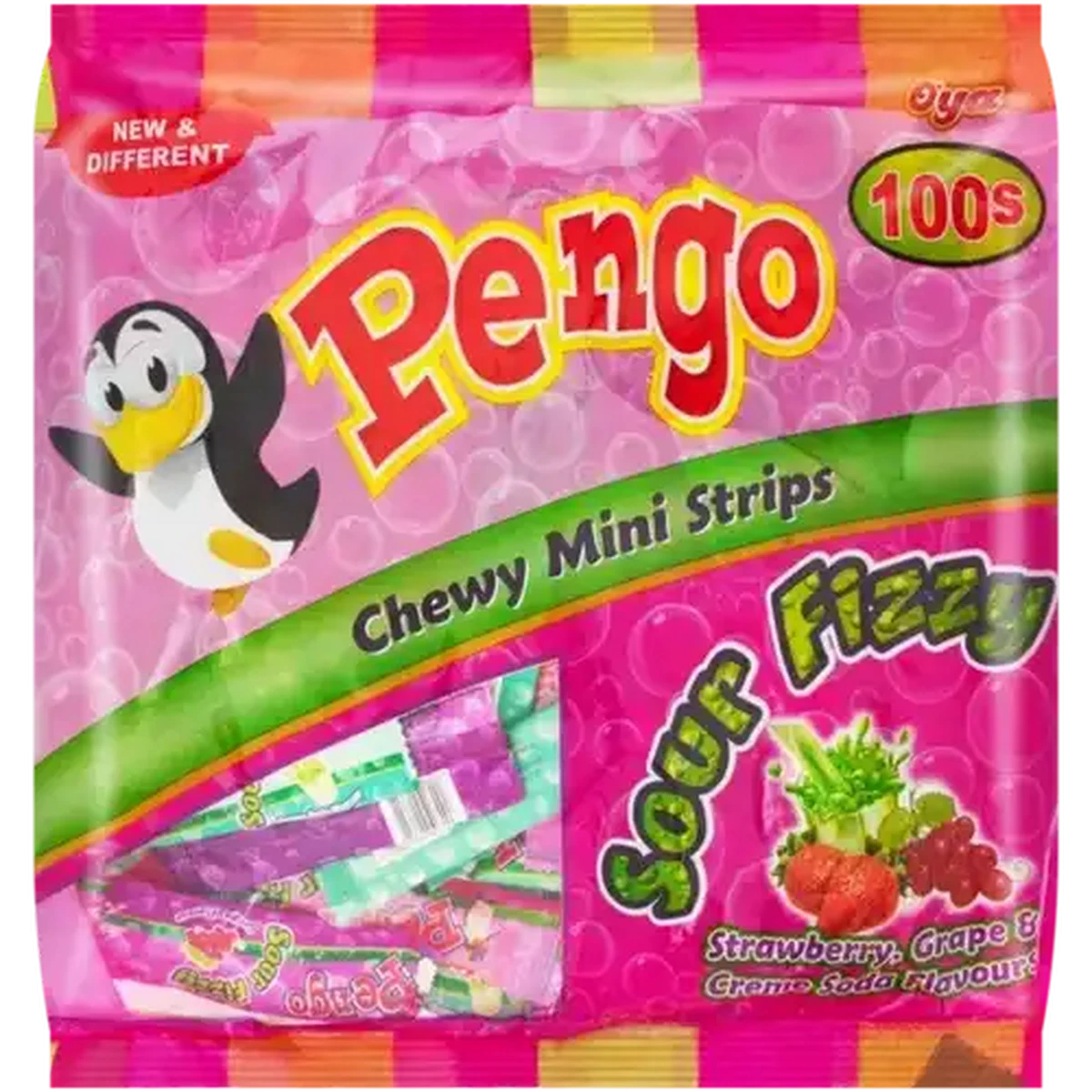 Pengo S/Fizzy 100’S Strawberry