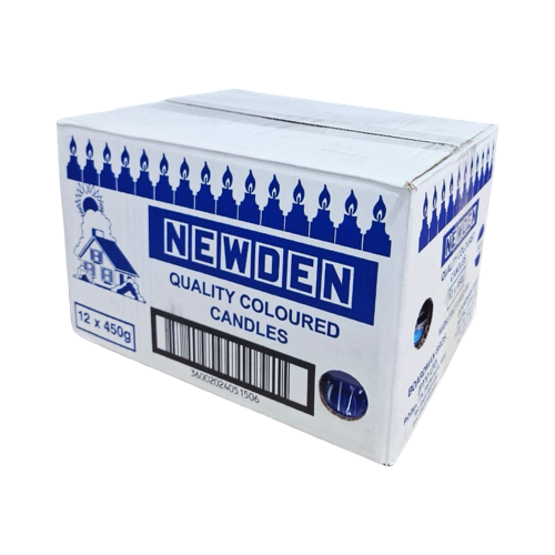 Newden Candles 12X450G Blue
