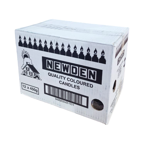 Newden Candles 12X450G Black
