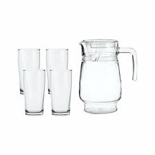 Regent Water Set 1Lt Jug+4 Willy Tumb 340Ml