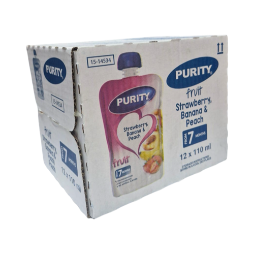 Purity 12X110Ml S/Bery/Bana/Peach