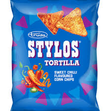 Stylo’S 16X75G Sweet Chilli C/Tort Chips