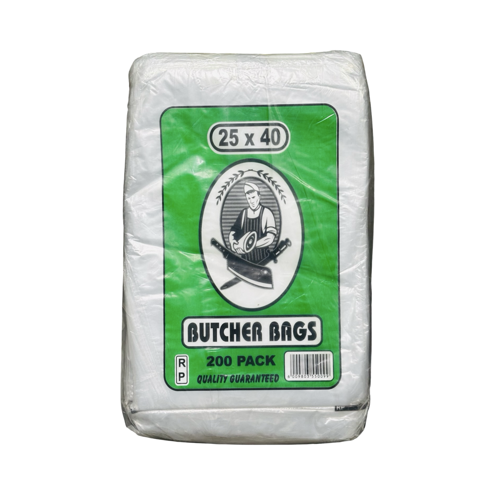 Plastic Bag Butcher Big 25X40 (8X200’S)