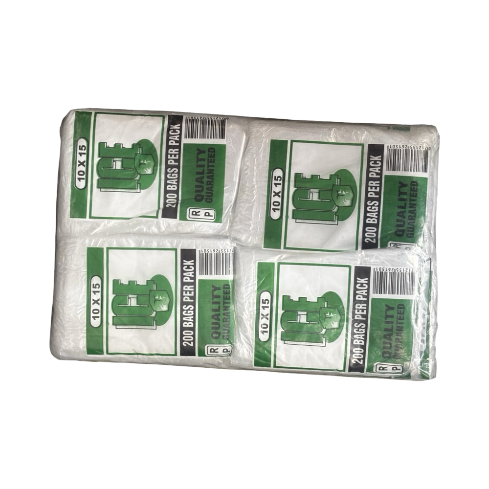 Plastic Bag 10X15 (40X200’S)
