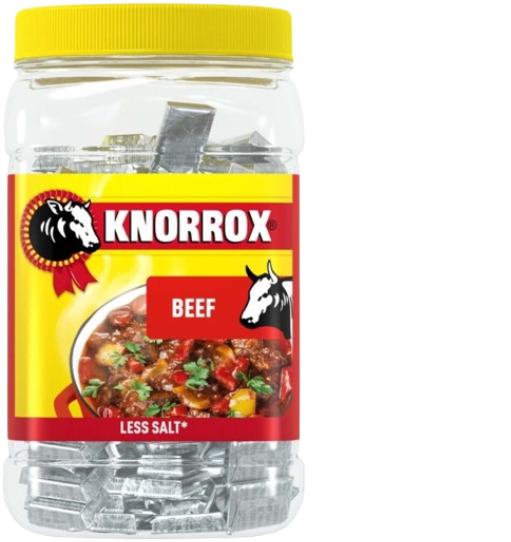 Knorrox Cube 144X10G Beef Jar